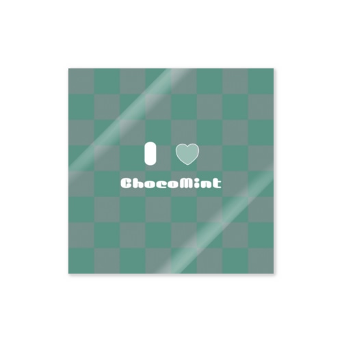 I ♡ ChocoMintグッズ Sticker