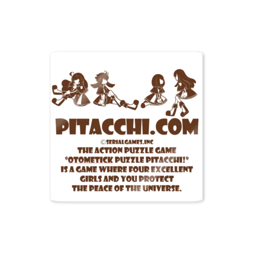 PITACCHI.COM ステッカー