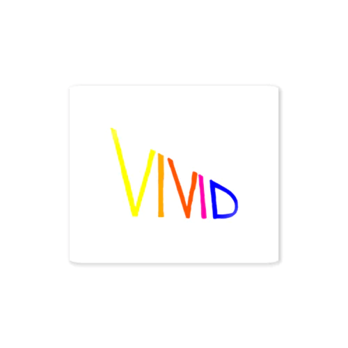 ビビッとvivid Sticker