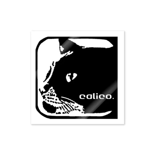 calico. Sticker