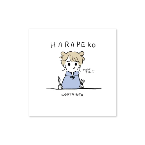 HARA-PEKO Sticker