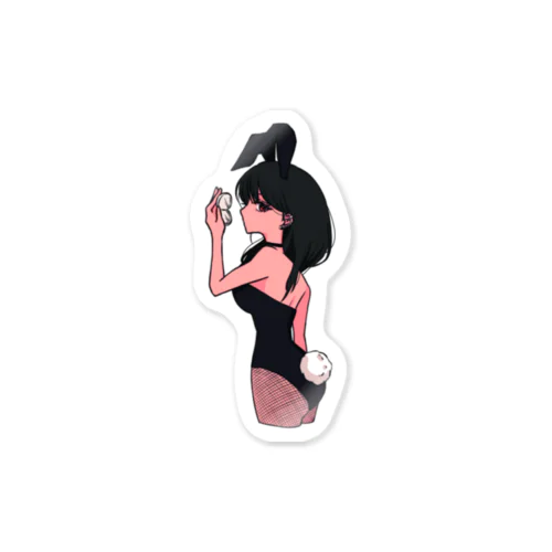 chill Bunny Sticker