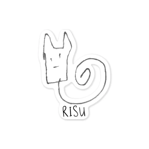 RISU 脱力感 Sticker