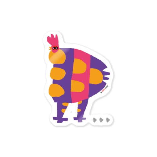 NEW-BIRD-04 Sticker