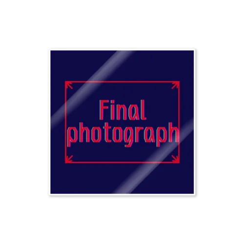 架空バンドその2  Final photograph Sticker