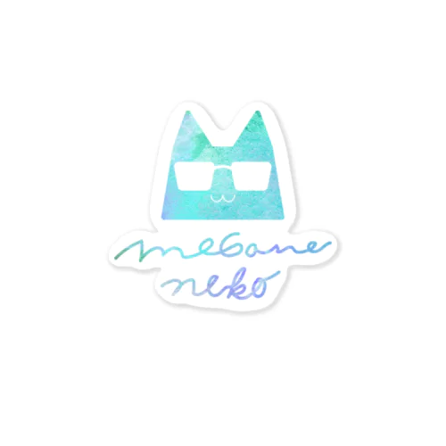 meganeneko Sticker