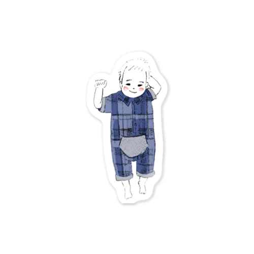 baby017 color Sticker