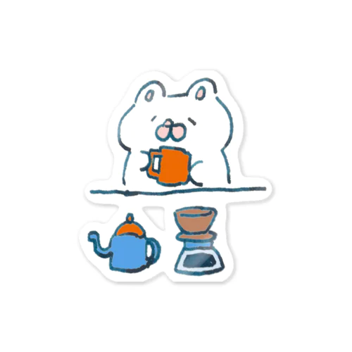 まっくすらぶりーコーヒー Sticker