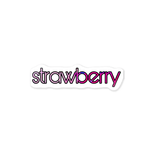 strawberry_01 ステッカー