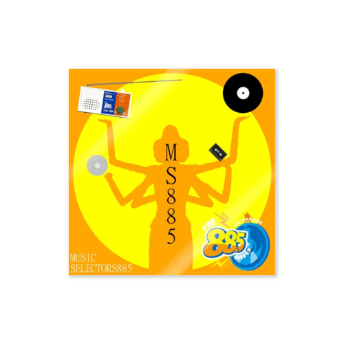 MS885グッズ Sticker