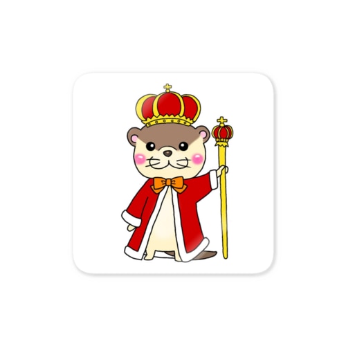 王様カワウソ Sticker