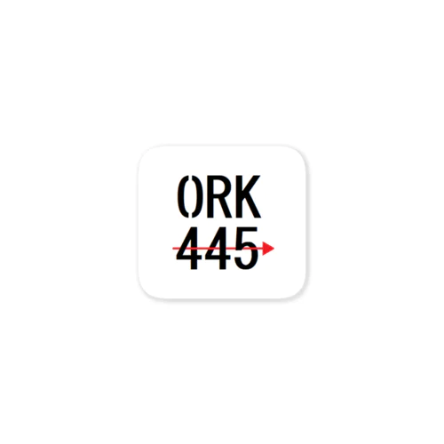 ORK445 ステッカー