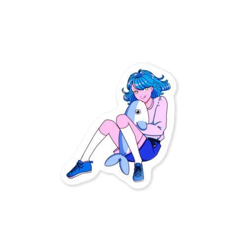 サカナちゃん Sticker