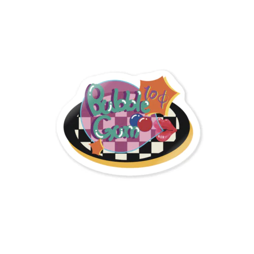 Bubble Gum Sticker