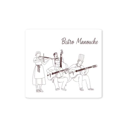 Bistro Manouche  Sticker