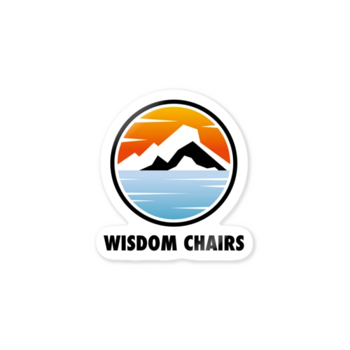 wisdom chairs Sticker