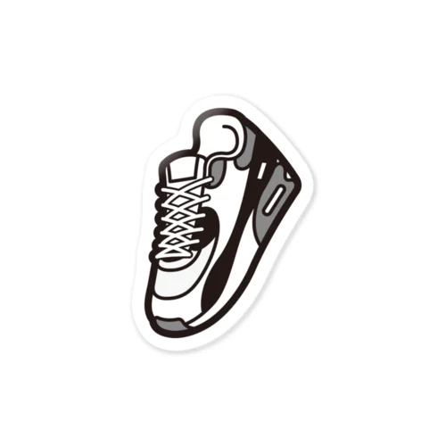 nice sneaker Sticker