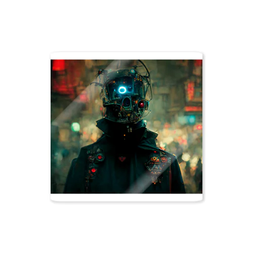 cyberpunk 1 Sticker