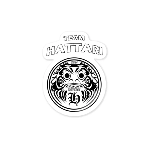 HATTARI ステッカー