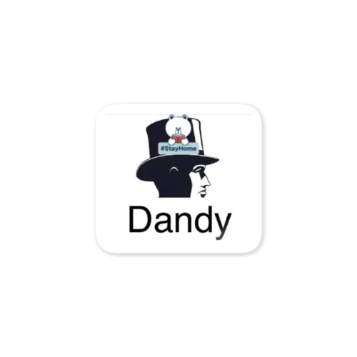 Dandy-#StayHome ステッカー