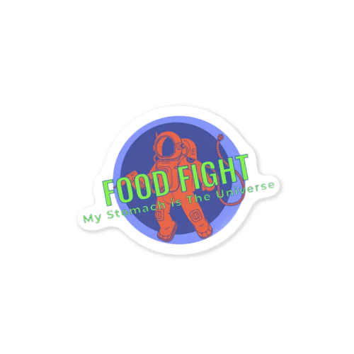 FOOD FIGHT ステッカー