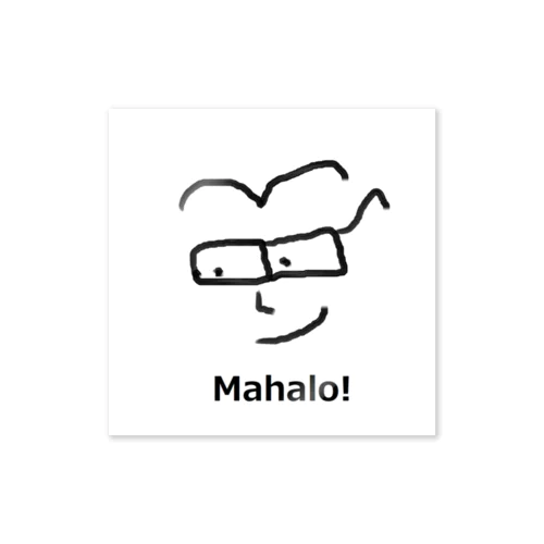Mr.Mahalo Sticker