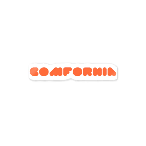 COMFORNIA ステッカー