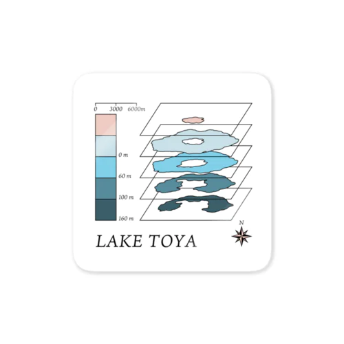 LAKE TOYA ステッカー