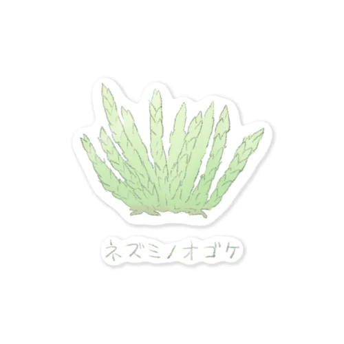 ネズミノオゴケ【苔グッズ】 Sticker