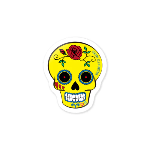 memento mori Sticker