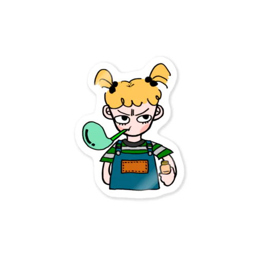 わるいこちゃん Sticker