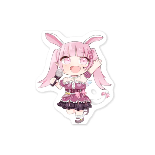 ミニうさぎにゃん Sticker