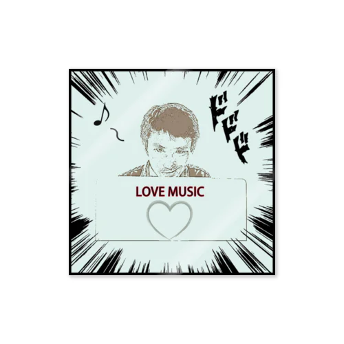 ダーク良太（LOVE MUSIC） Sticker