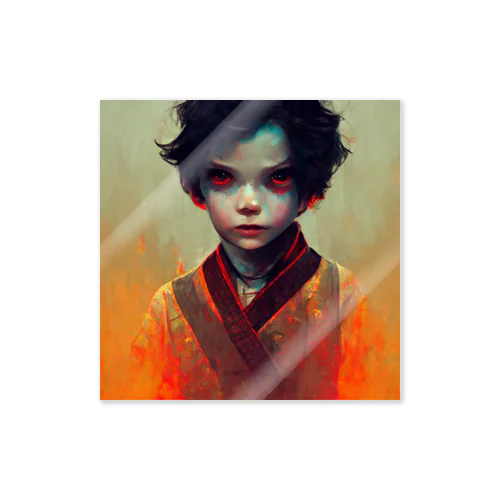悪魔の子 Sticker