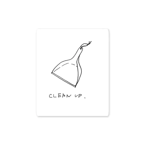 CLEAN UP.〜サブキャラバージョン〜 Sticker