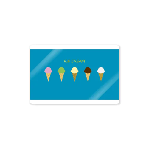 ICE CREAM Sticker