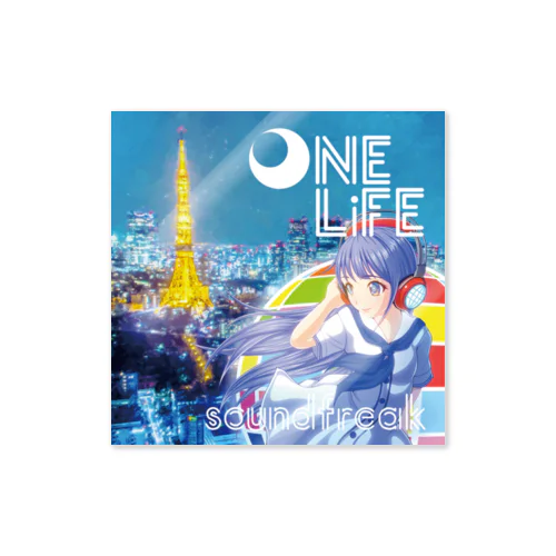 s.f.one life ステッカー