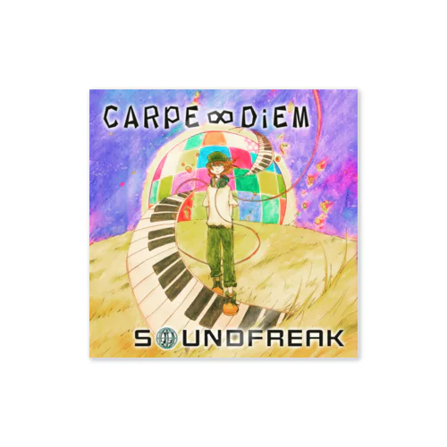 s.f.carpediem ステッカー