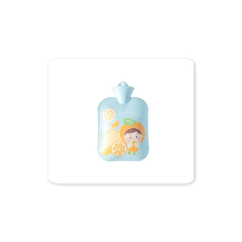 Explosion-proof and leak-proof plastic cartoon water-filled hot water bottle CD-9010-9020 Sticker