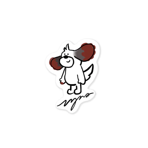 Teriyaki dog Sticker