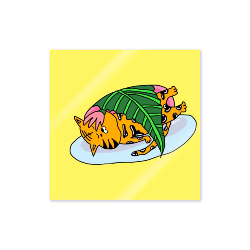 さくらモチッ！！トラ🐯　Suzuri限定色 Sticker