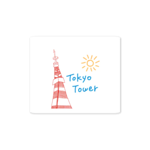 東京タワー ステッカー