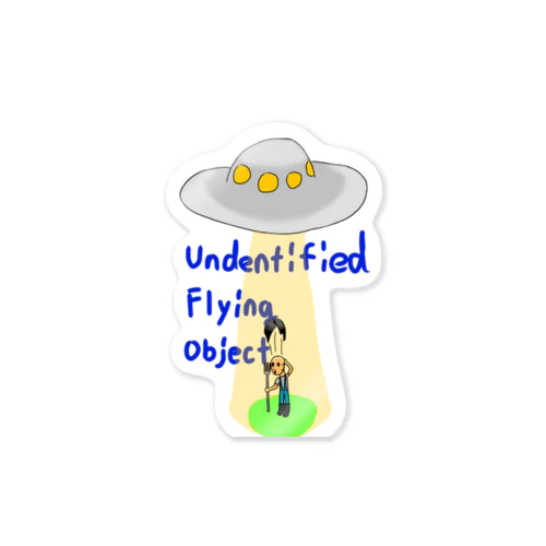 UFO Sticker