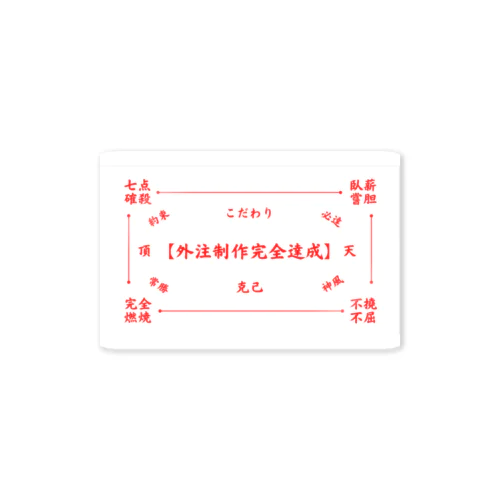 必達 Sticker