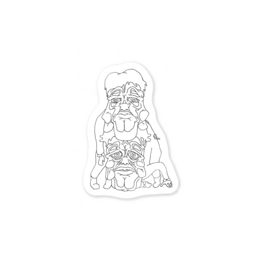 NIKOICHI君 Sticker