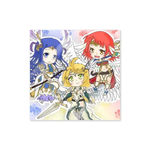 ヴァルコネ 戦乙女3 Sticker