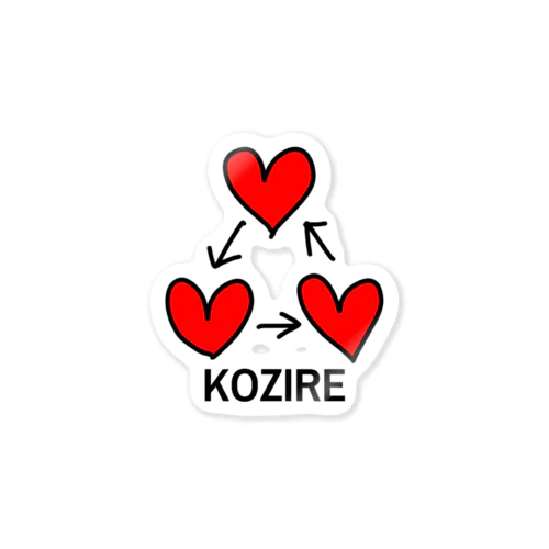 KOZIRE ステッカー