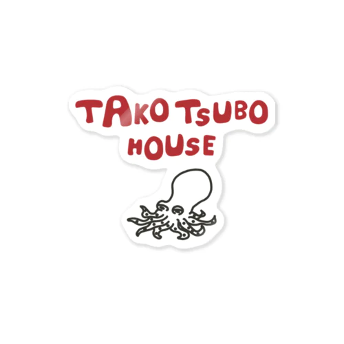 TAKOTSUBO HOUSE ステッカー