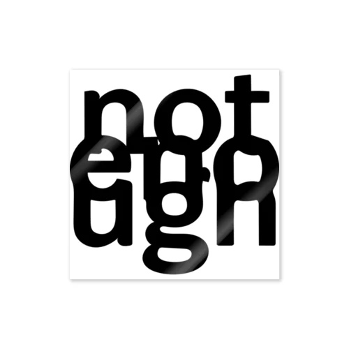 not enough sticker ステッカー