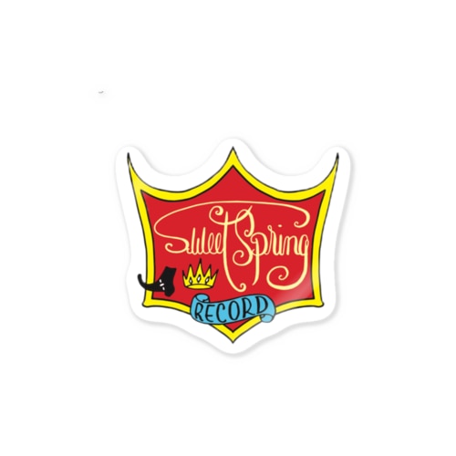 Sweet Spring Record ロゴグッズ Sticker